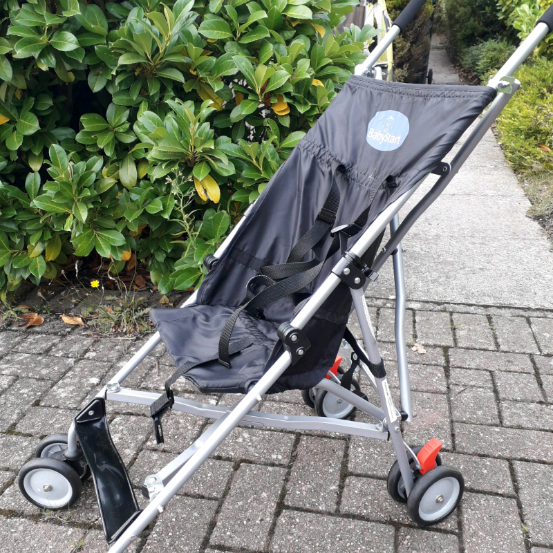 mint green pram